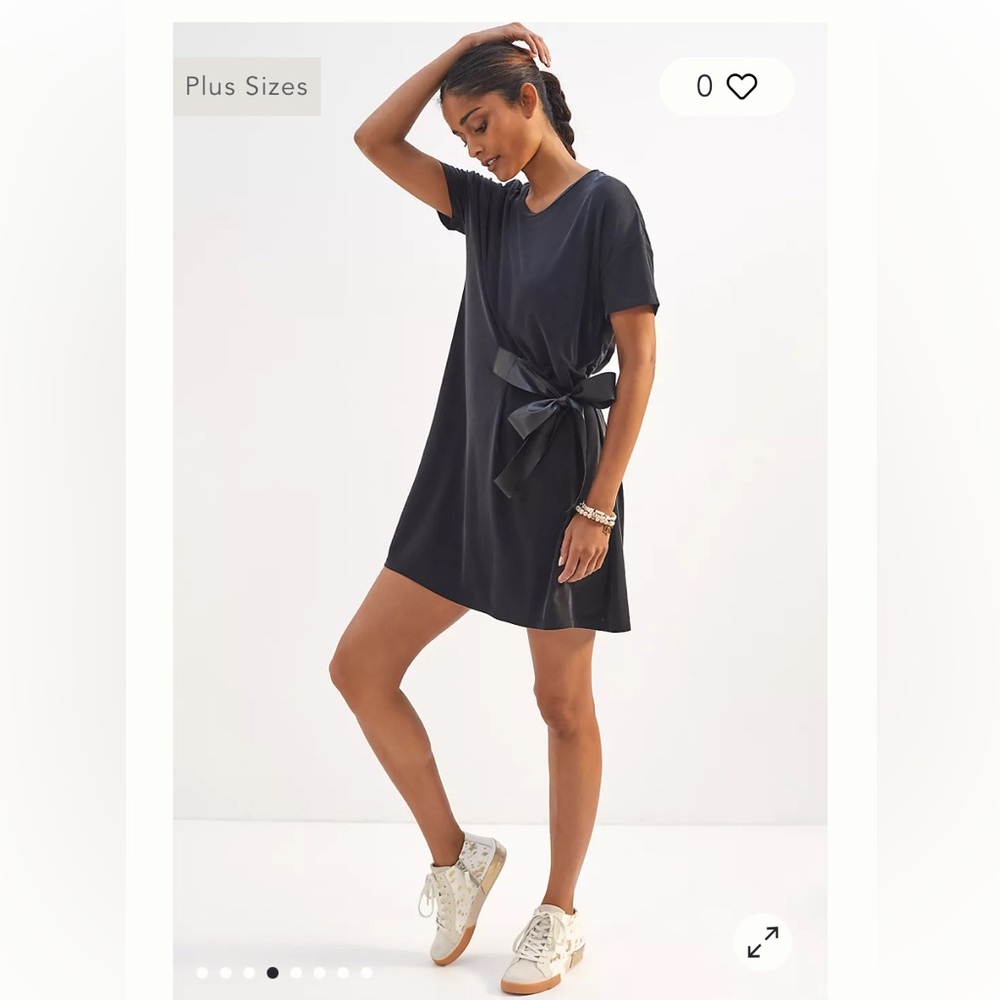 NWT Anthropologie Petite Dolan Collection Belted Mini Dress Sz LP
